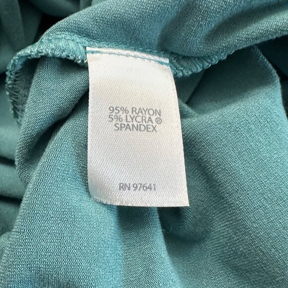 J. Jill Dress Women XS Blue Floral V-Neck A Line Sleeveless Wearever Collection - Picture 12 of 12